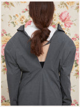 画像をギャラリービューアに読み込む, 0P02 Slipped jacket dress