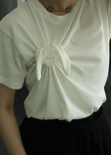 画像をギャラリービューアに読み込む, T04 Kidding a rabbit T-shirt