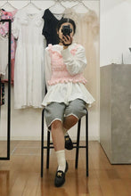 画像をギャラリービューアに読み込む, Shirring cami 【Bow Wow pink】