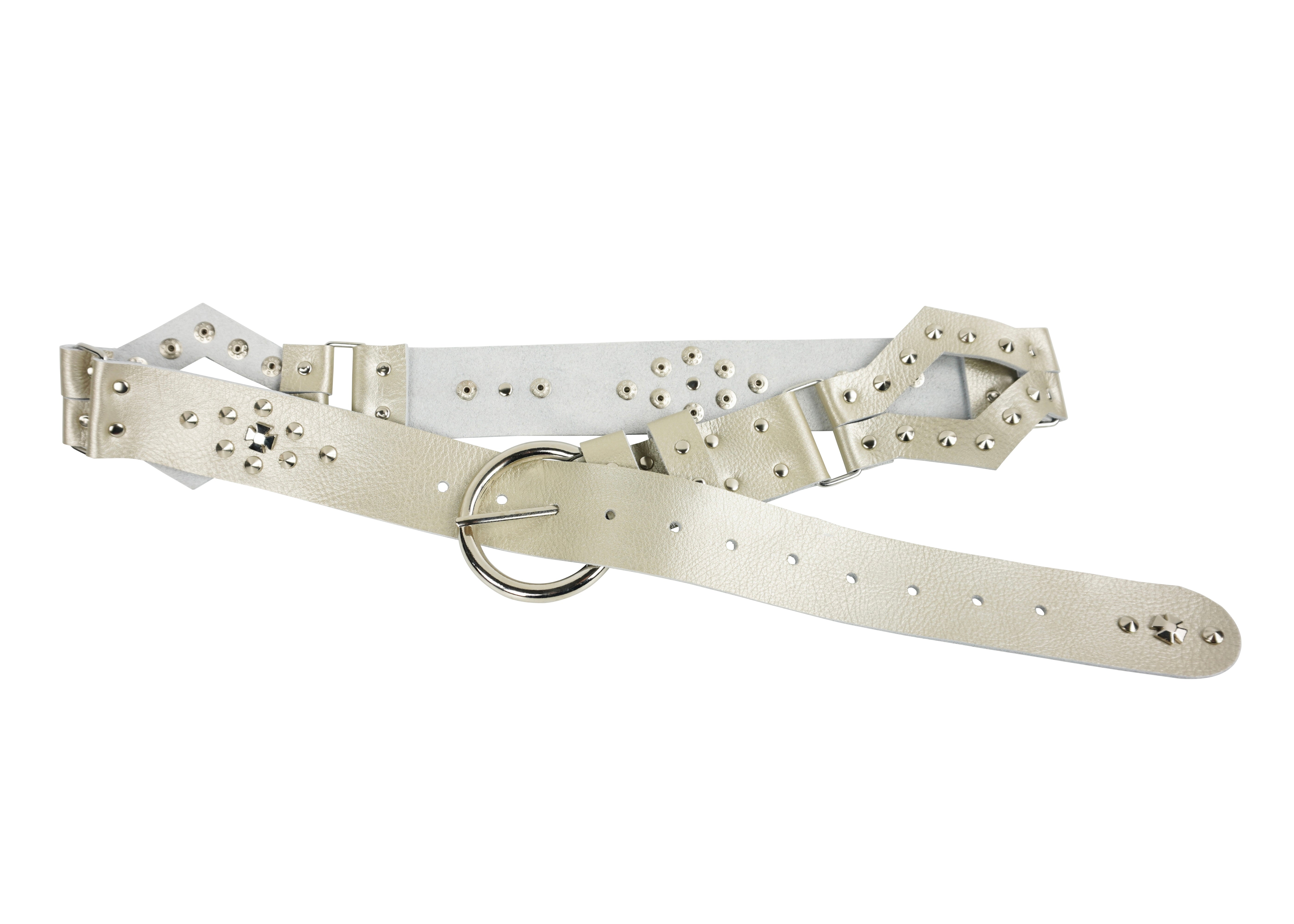 A01 Dog coller studs belt – SIIILON