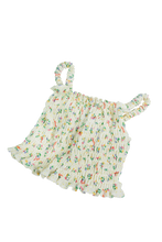 画像をギャラリービューアに読み込む, Shirring cami【Mix flower】
