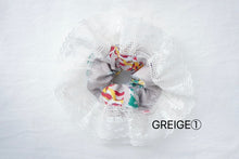 画像をギャラリービューアに読み込む, lace scrunchie(large)
