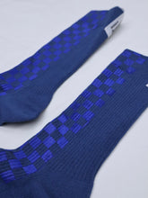 画像をギャラリービューアに読み込む, 【Rebirth by SIIILON】CHECKED SOCKS [BLUE]
