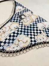 画像をギャラリービューアに読み込む, 【Rebirth by SIIILON】REWORK CHECK RING SCARF [A]
