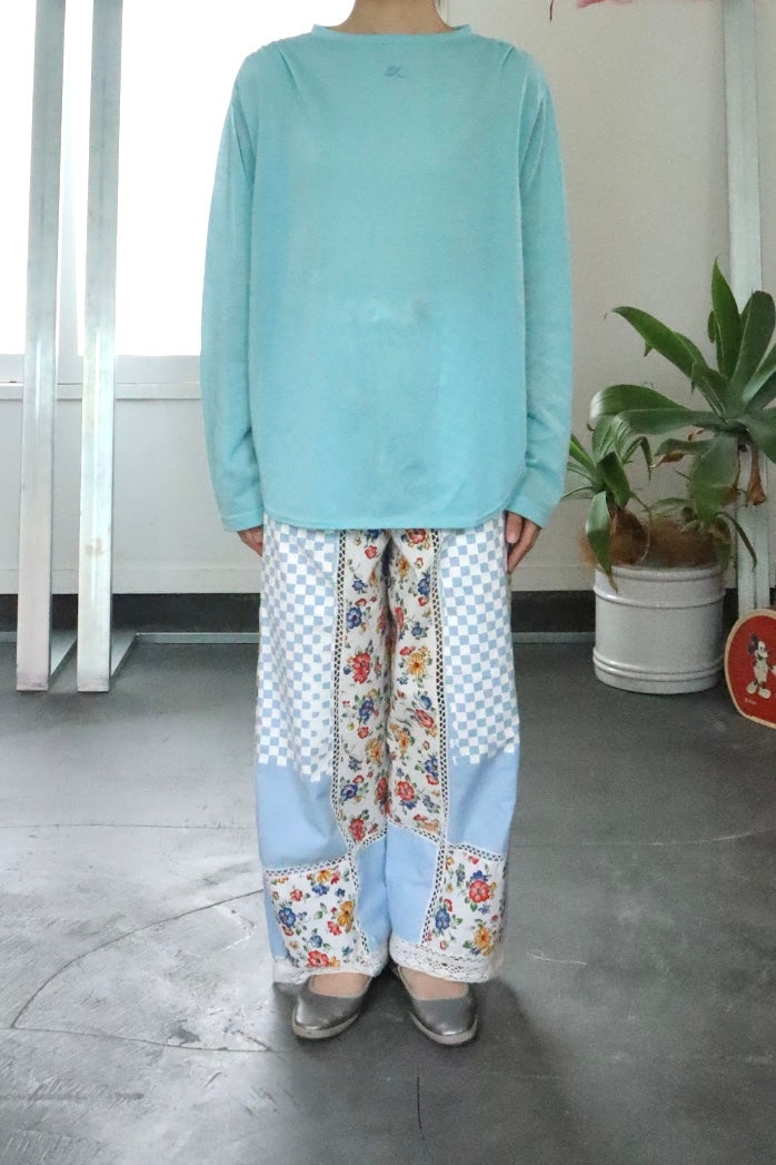 【中古】 It’s Easy Easy I.T.'S. international パンツ セミワイドイージーパンツ