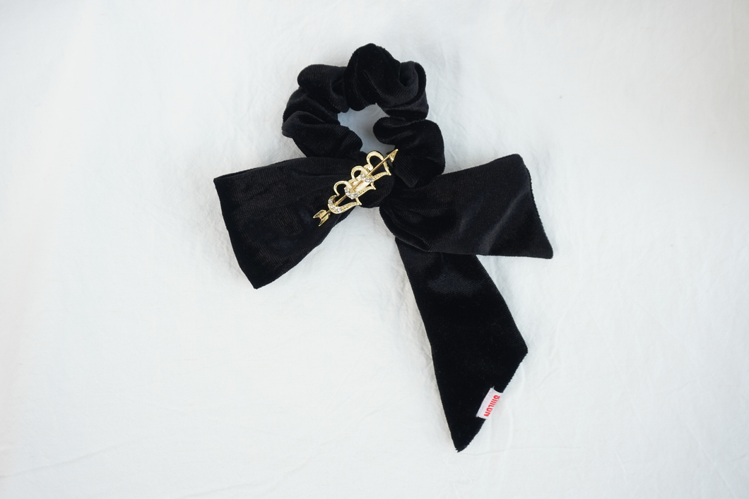 Velours scrunchie