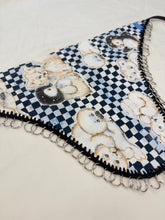 画像をギャラリービューアに読み込む, 【Rebirth by SIIILON】REWORK CHECK RING SCARF [A]
