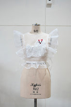 画像をギャラリービューアに読み込む, 【holiday collection】see-through  apron tops
