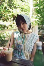 画像をギャラリービューアに読み込む, REWORK CHECK RING SCARF [A]
