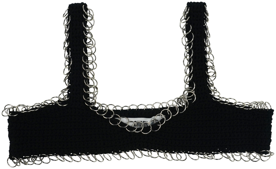 K03 Woven Edge bustie