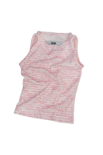 画像をギャラリービューアに読み込む, thermal tank-top[Bow Wow pink]
