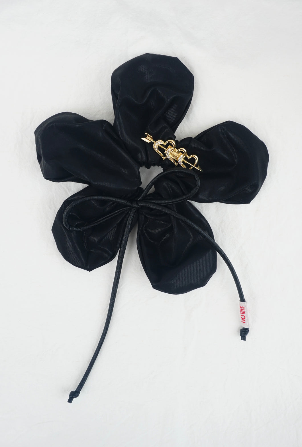 Flower scrunchie