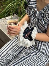 画像をギャラリービューアに読み込む, lace scrunchie(large)
