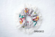 画像をギャラリービューアに読み込む, lace scrunchie(large)
