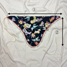 画像をギャラリービューアに読み込む, REWORK CHECK RING SCARF [B]
