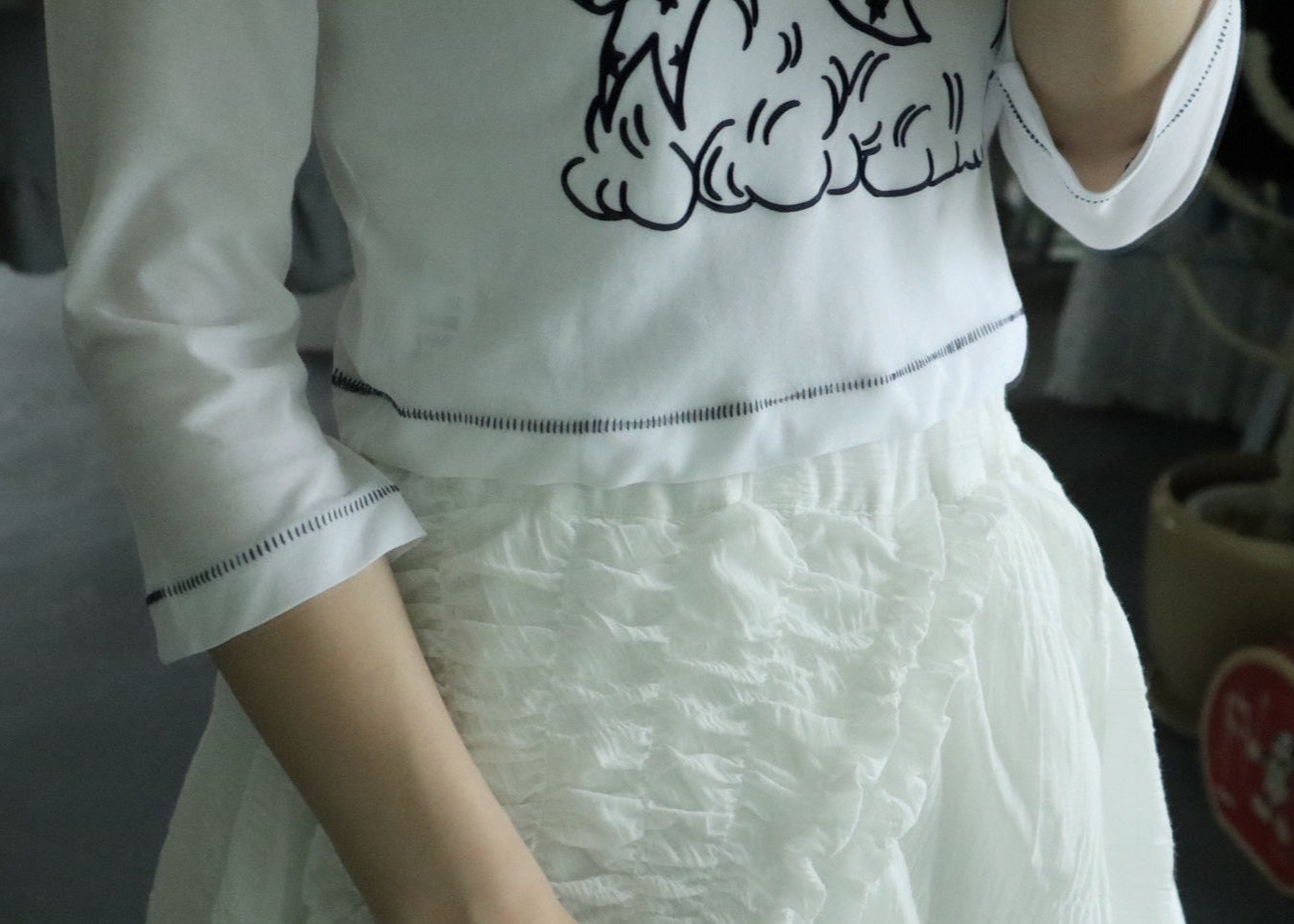 トップス siiilon Lovely Anne T-shirt T05 Lovely Anne T-shirt – SIIILON