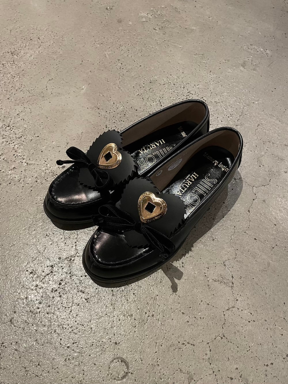 Memory loafers “Crack heart” – SIIILON