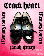 画像をギャラリービューアに読み込む, Memory loafers “Crack heart”

